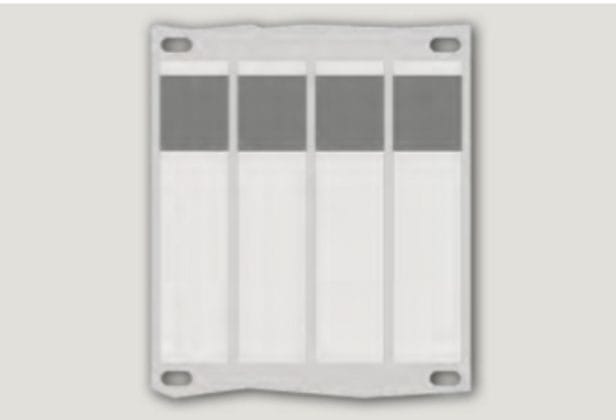 CABUR SRL CBRESA5023RW ET.RULLO S.CAV.AD POLIEST.BIANCO 50X23