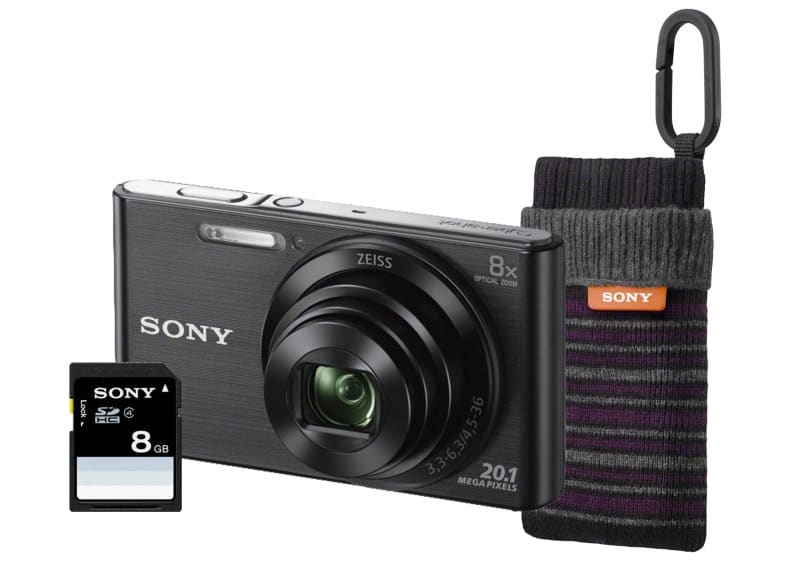 SONY SONDSCW830BDI.YA Cyber-shot 20.1M CCD 2.7 LCD inkl. 8GB S