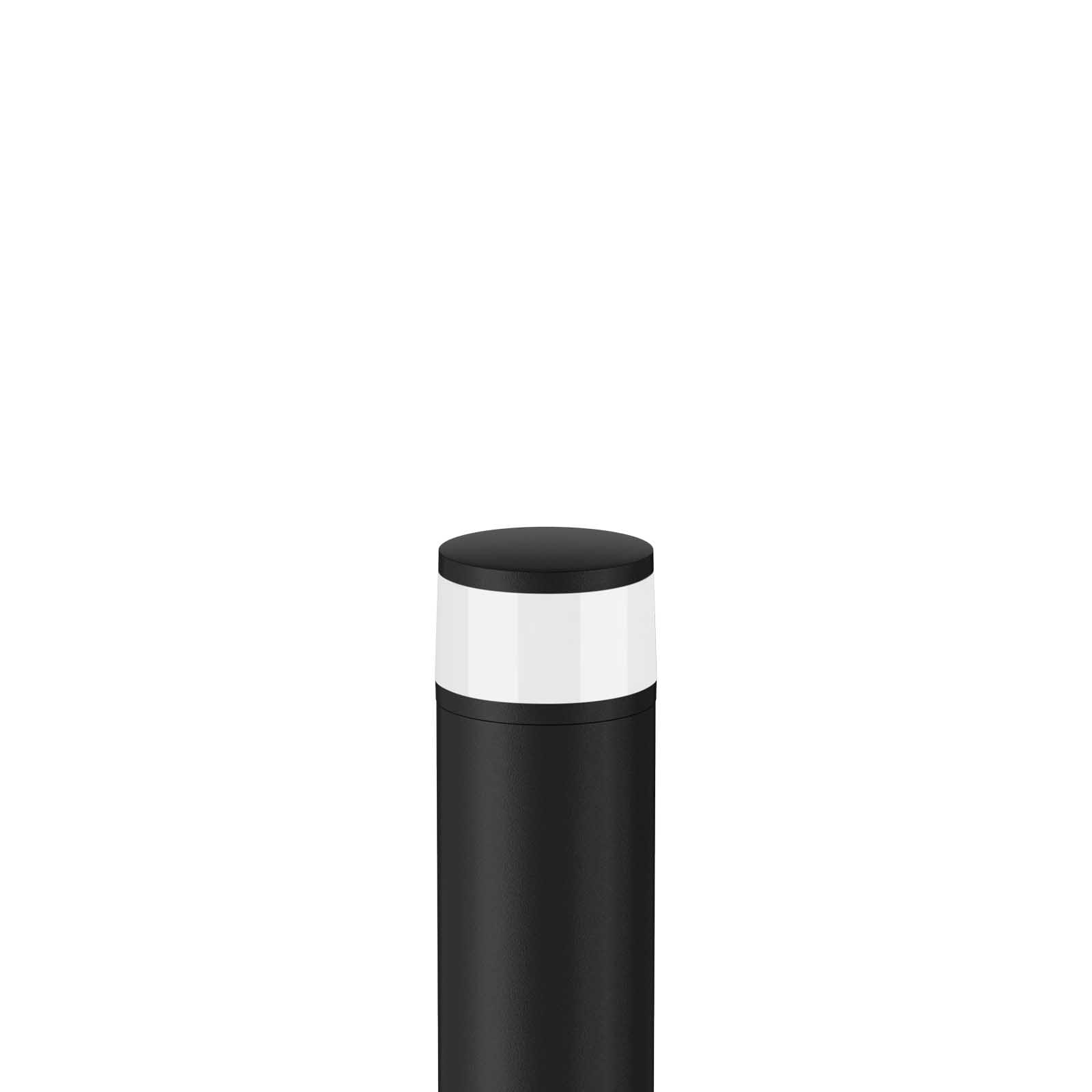 LOMBARDO - LOMLL16140B3 STIK 60 FLAT OPAL LED 3K 5,5W NERO