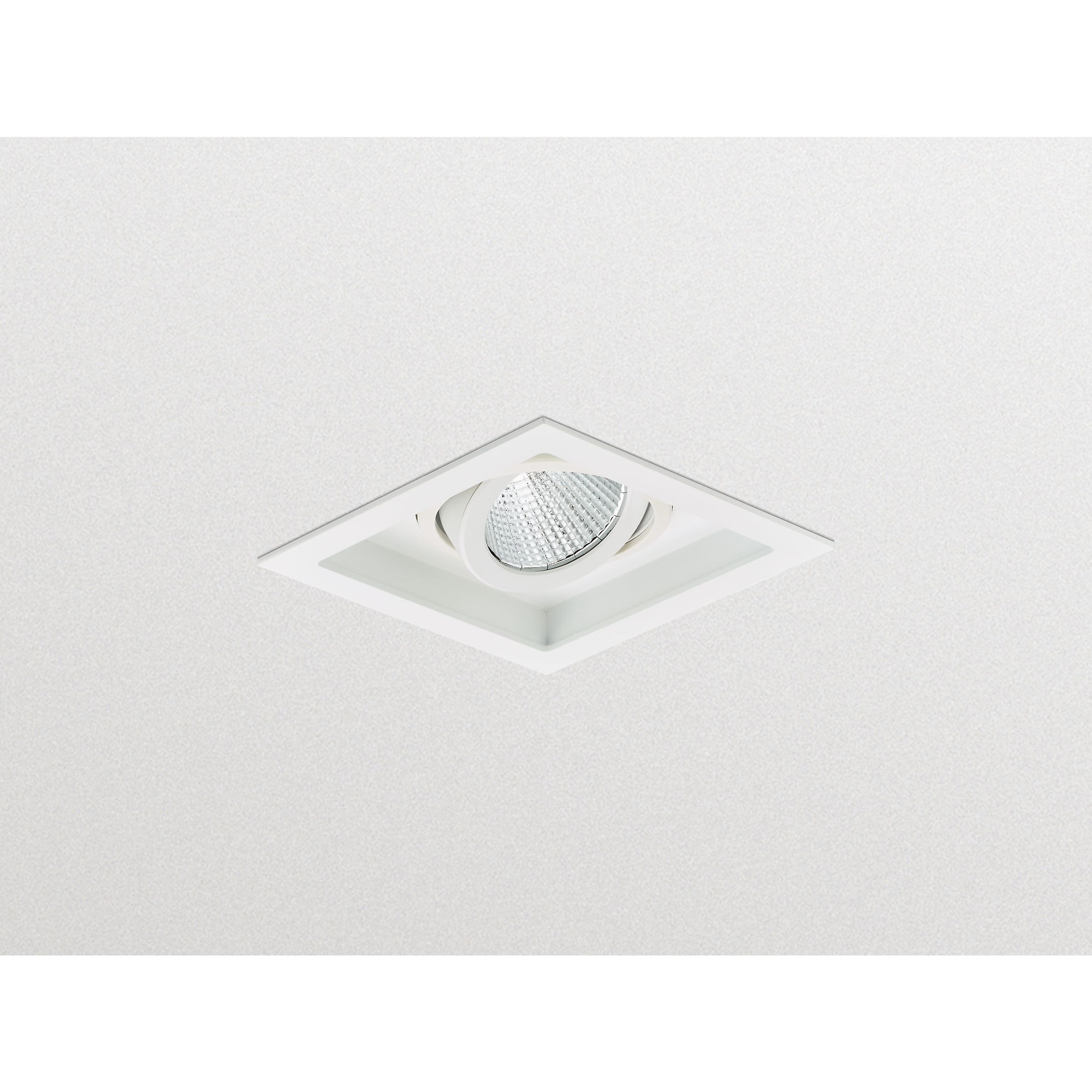 SIGNIFY ITALY SPA PHA01220200 StoreFlux gen3 rim, Gridlight, single spot head, 18.8 W, 2600 lm, 3000 K, CRI90, Riflettore in metallo a fascio largo ad alta riflessione da 40 a