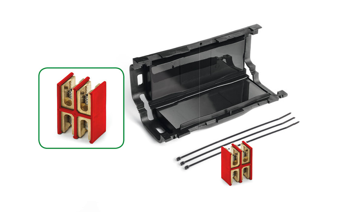 RAYTECH SRL RYTSUPERCLIK3 SUPER CLIK3-GIUNTO GEL 4X25 CON MORSETTI
