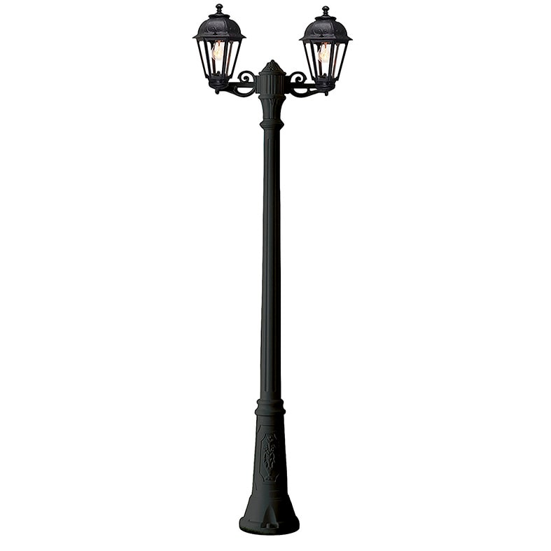 ROSSINI RSST.20600-2 BOLLARD NERO E27 IP44 186CM
