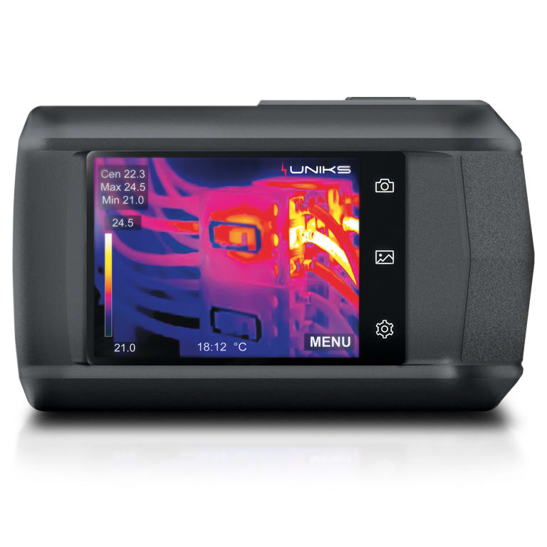 UNIKS SRL UNKT400 TERMOCAMERA 256X192 PIXEL TOUCHSCREEN