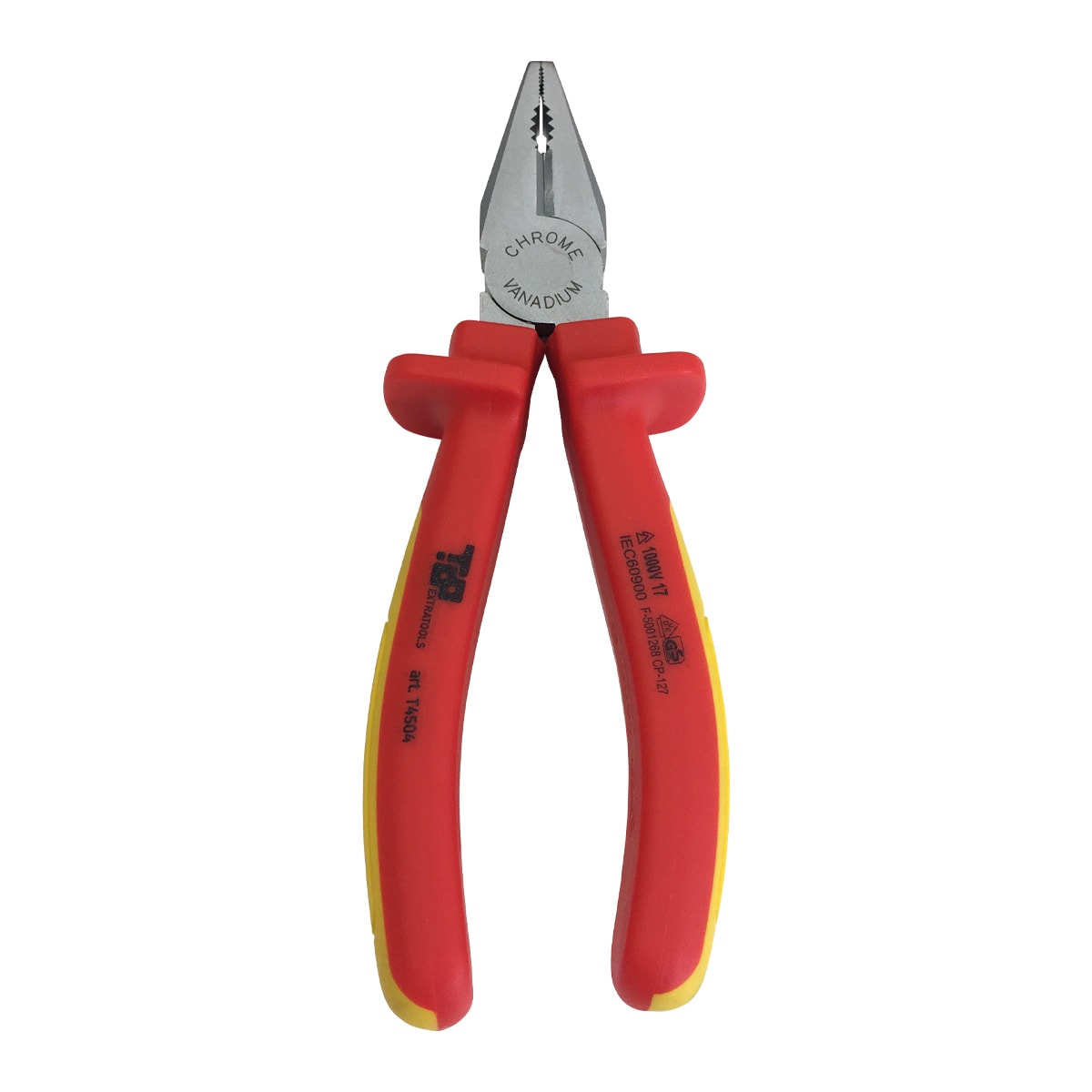 ETELEC ITALIA SPA - ETLT4504 PINZA ELETTRICISTA 180 MM ISOLATA 1000V