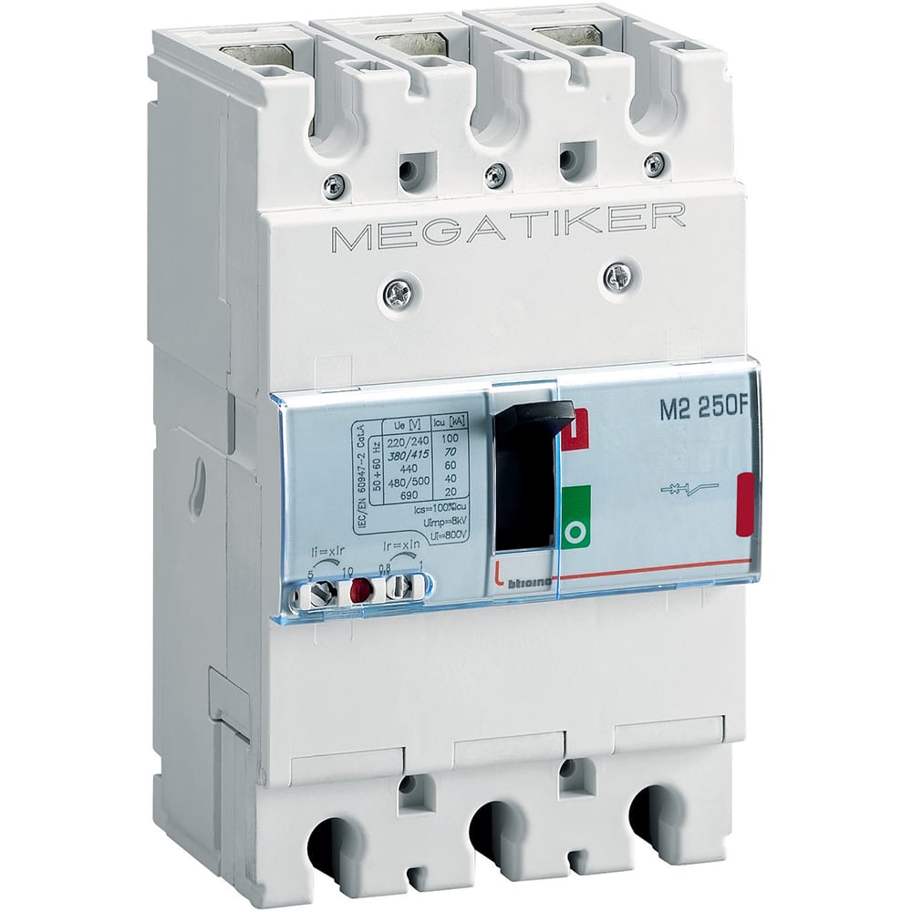 BTICINO BTIT723F200 M2 250F - MAGNETOT 3P 200A 36KA