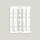 CABUR SRL CBRTA207S TA207S TARGH.20X7 SIRIUS BIANCAX375