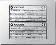 CABUR SRL - CBRTA3070AM TA3070AM TARG. ADESIVA METAL 30X70