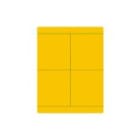 CABUR SRL - CBRTA80100AY TA80100AY TAR.ADESIVA GIALLA 80X100