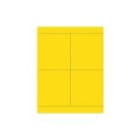 CABUR SRL - CBRTA60100AY TA60100AY TAR.ADESIVA GIALLA L 60X100