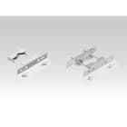 TEC-MAR SRL - TCMTAAD1123X230 ATT. MEZZO PALO STAFFA L.230MM ACCIAIO I