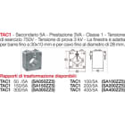 TRENDFIN SRL - TRDSA200ZZ5 RIDUTTORE DI CORRENTE TAC1 - 200/5