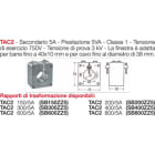 TRENDFIN SRL TRDSB400ZZ5 RIDUTTORE DI CORRENTE TAC2 - 400/5
