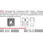 TRENDFIN SRL TRDSC400ZZ5 RIDUTTORE DI CORRENTE TAC3 - 400/5