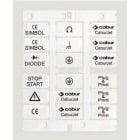 CABUR SRL - CBRTAG6715AY TAG6715AY TARGHETTA 67X15 GIALLAADES.