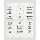 CABUR SRL CBRTAG6715AY TAG6715AY TARGHETTA 67X15 GIALLAADES.
