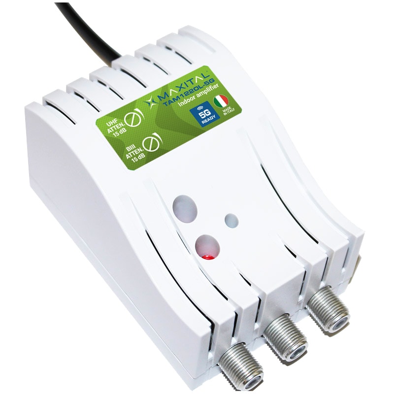 FTE MAXIMAL ITALIA S FTETAM1220L-5G TAM1220L-5G AMP. LINEA VHF/UHF 25DB 2OUT