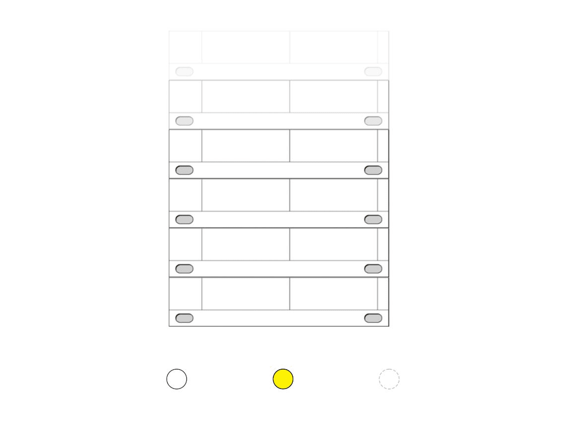 CEMBRE SPA - CEM75095 TARGHETTA TAR-ROLL SEGN.BIANCA 9X35 MM