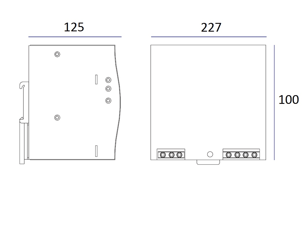 TARGETTI - TAR1E2323 DRIVER 48V 480W IP20 EL