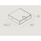 TARGETTI TAR1T4610 CORO ACC SURF MOUNTING BASE 500MA EL FW