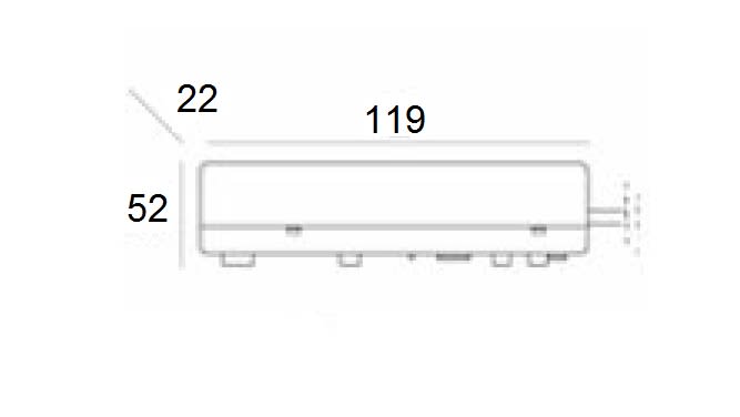 TARGETTI - TAR1T4631 DRIVER 15W 500MA IP20 DA