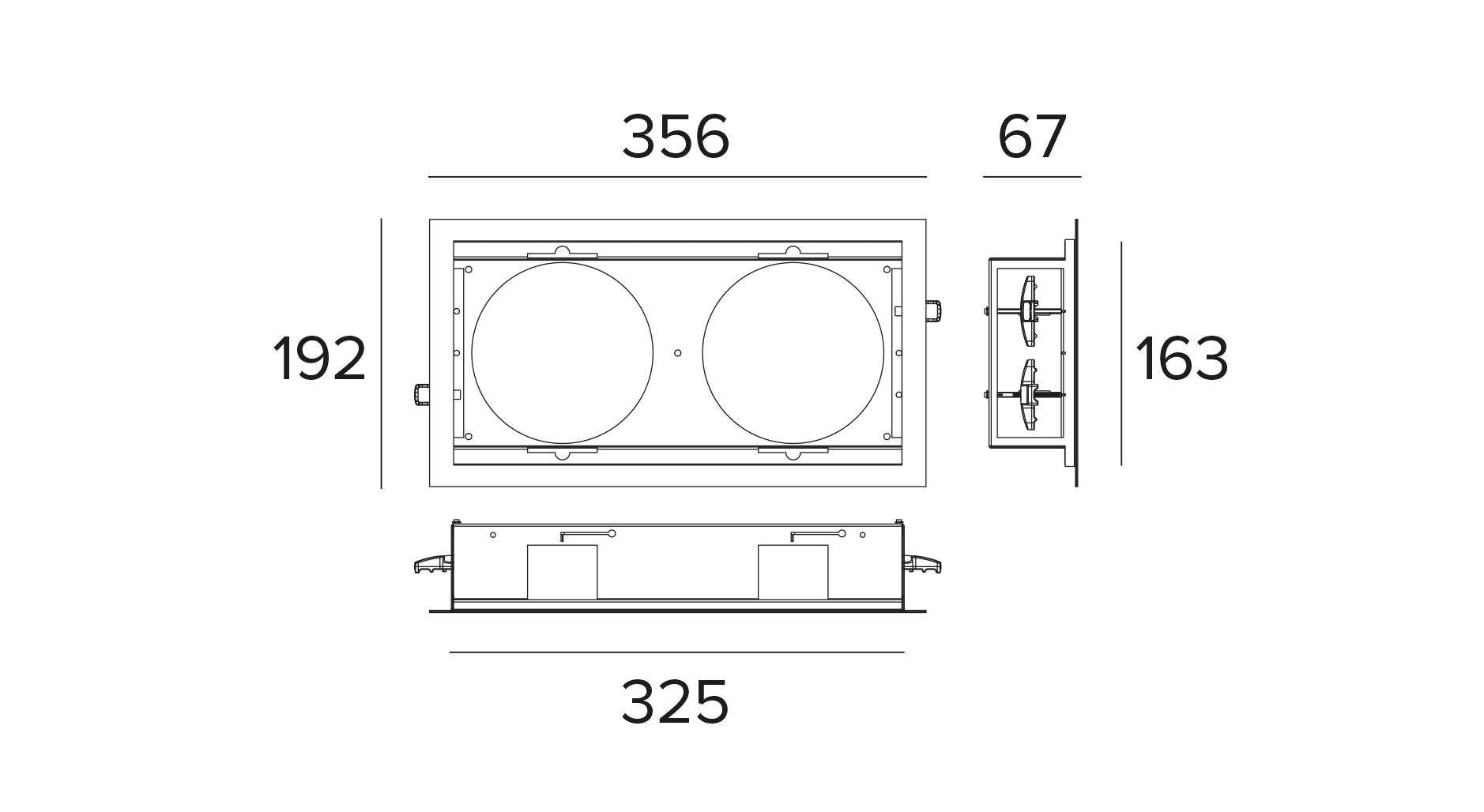 TARGETTI - TAR1T6497 STORE 2X FRAME PW