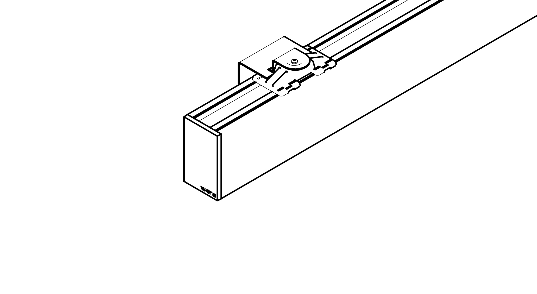 TARGETTI TAR1T6920 WALL INSTALLATION BRACKET DB