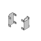 TARGETTI - TAR1T7040 OZ SMALL END CAPS KIT RECESSED DB