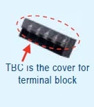 DIGIMAX SRL - DIXTBC-07 COVER PER TERMINAL BLOCK LRS-RSP-100/150