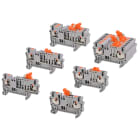 CEMBRE SPA - CEMTBP4D MORSETTI COMPONIBILI CON SERRAGGIO PUSH-IN, SEZIONATORI