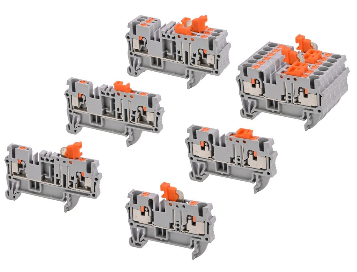 CEMBRE SPA CEMTBP2.5D MORS.SEZIONAT.,X DIN,PUSH-IN,SEZ.2.5MM2