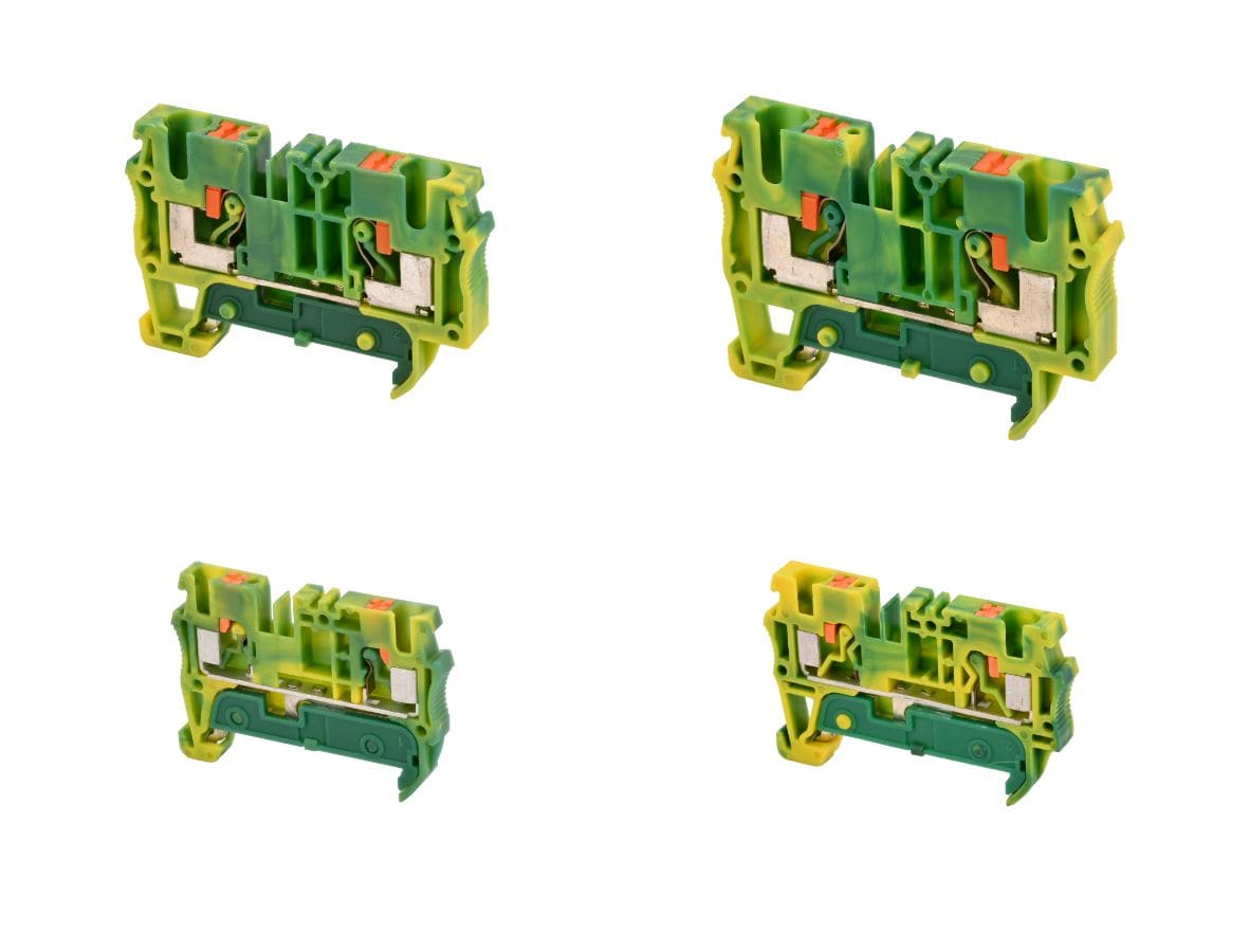 CEMBRE SPA CEMTBPG10 MORS.X DIN,PUSH-IN,SEZ.10MM2,GIALLO/VERD