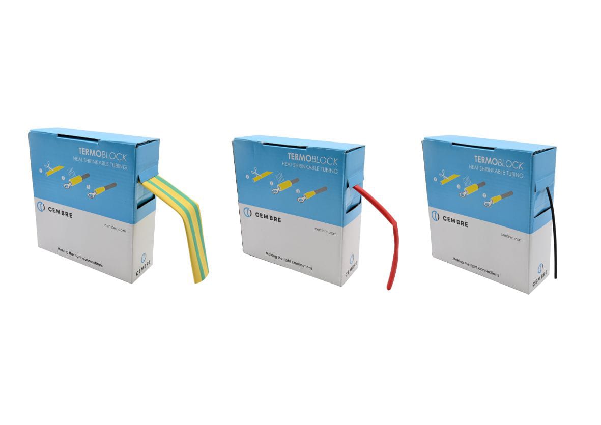 CEMBRE SPA CEMTBS32X10GY MINIBOX(10 M.)TERMORESTR. INT=3,2MM GRI