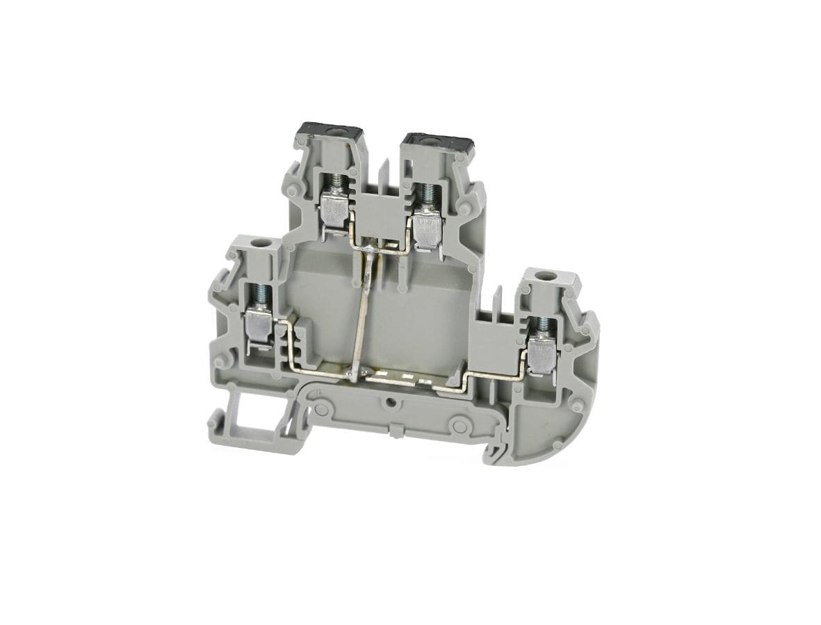 CEMBRE SPA CEMTBS2.5-L2IC MORS X DIN,SCREW,2LV,SEZ.2,5MM2 GRIGIO