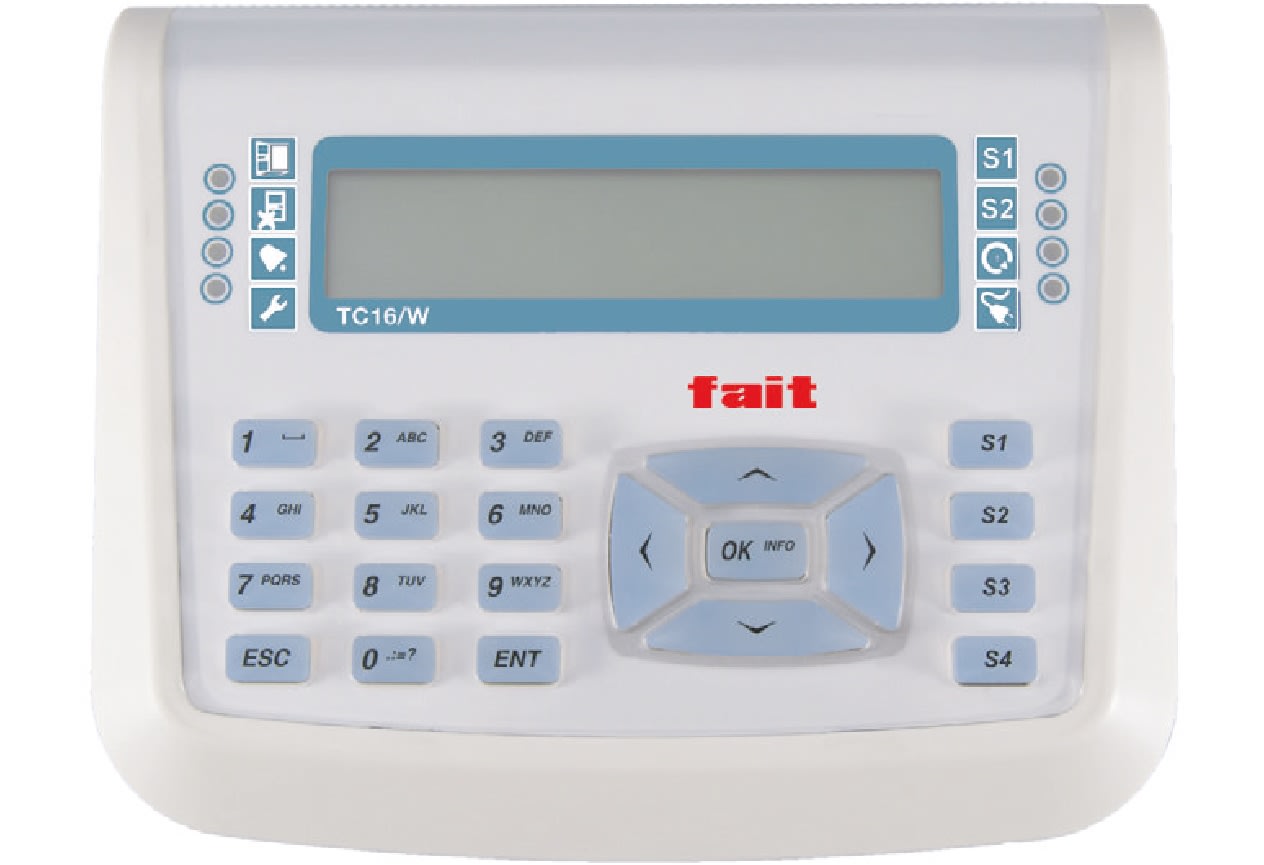 FAIT SRL - FITTC16/W TASTIERA RADIO BIDIREZIONALE - PILE A CO