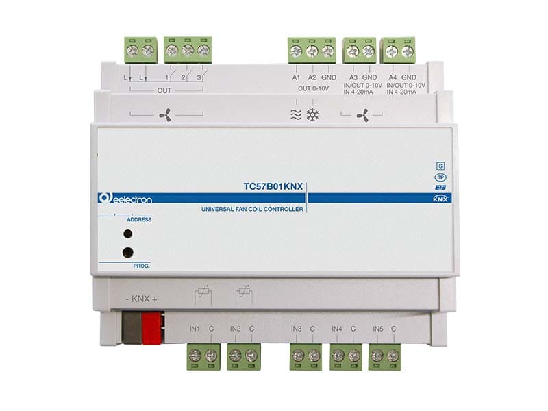 EELECTRON SPA EEXTC57B01KNX MODULO FANCOIL 4X0-10V/5 IN-3 OUT