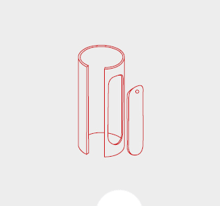 TECNOPALI SRL - TCPSP46CNM00000000 PORTELLA ALLUM IP54 DIM. 38X132 MM VERN