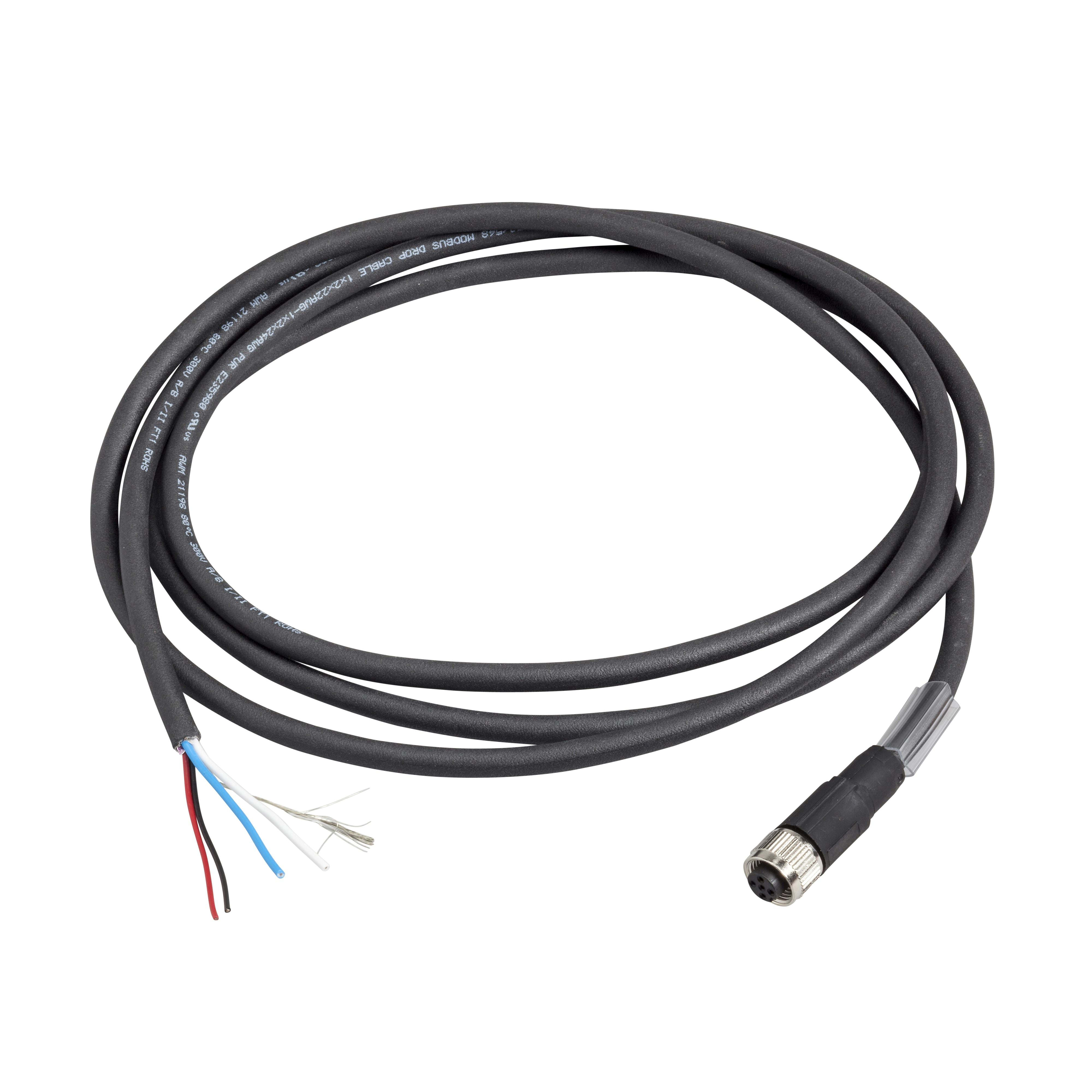 SCHNEIDER ELECTRIC SNRTCSCCN1M1F03 CAVO CAN,M12,MA-FE,0.3M,DIRITTO