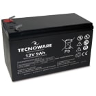 TECNOWARE SRL TCWEACPE12V09ATWP POWER BATTERY TECNOWARE 12V 9AH FASTON 6