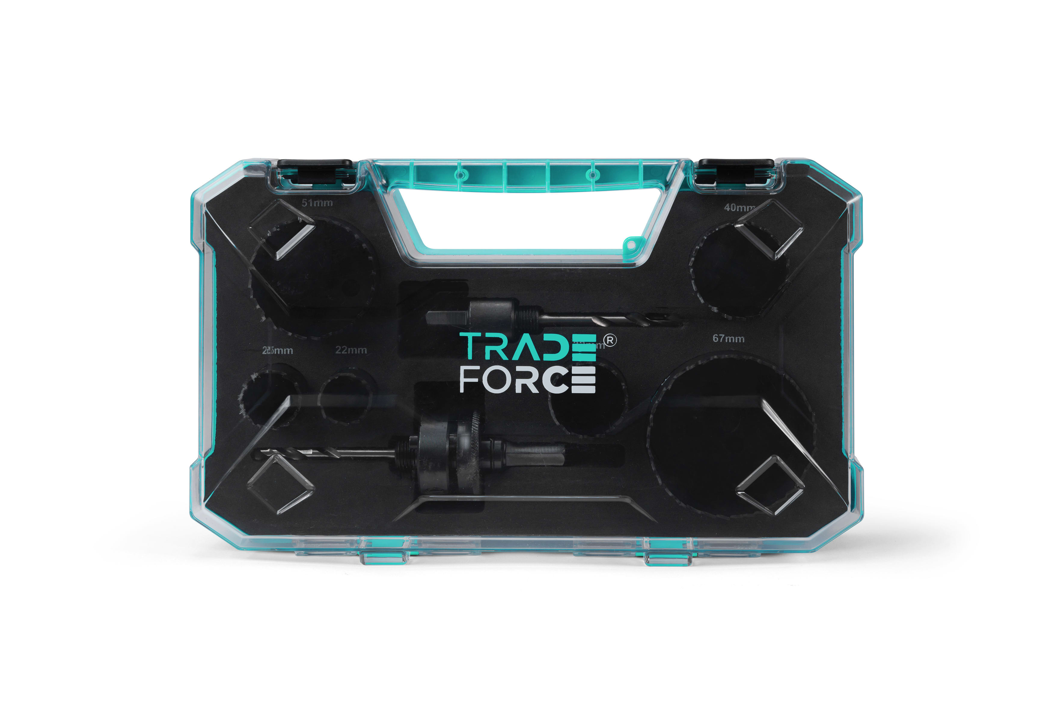 TRADEFORCE TDM0001490004 SET 6 PZ SEGHE A TAZZA BM-HSS X ELETTRIC