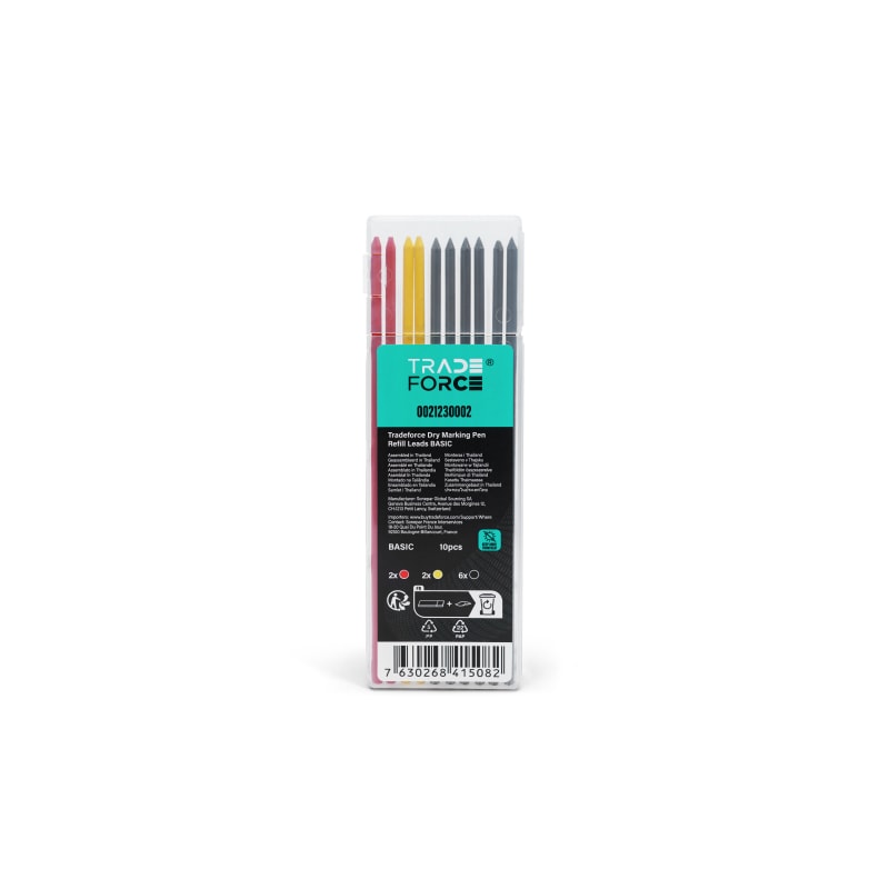 TRADEFORCE TDM0021230002 SET 10 MINE DI RICAMBIO - MIX COLORI