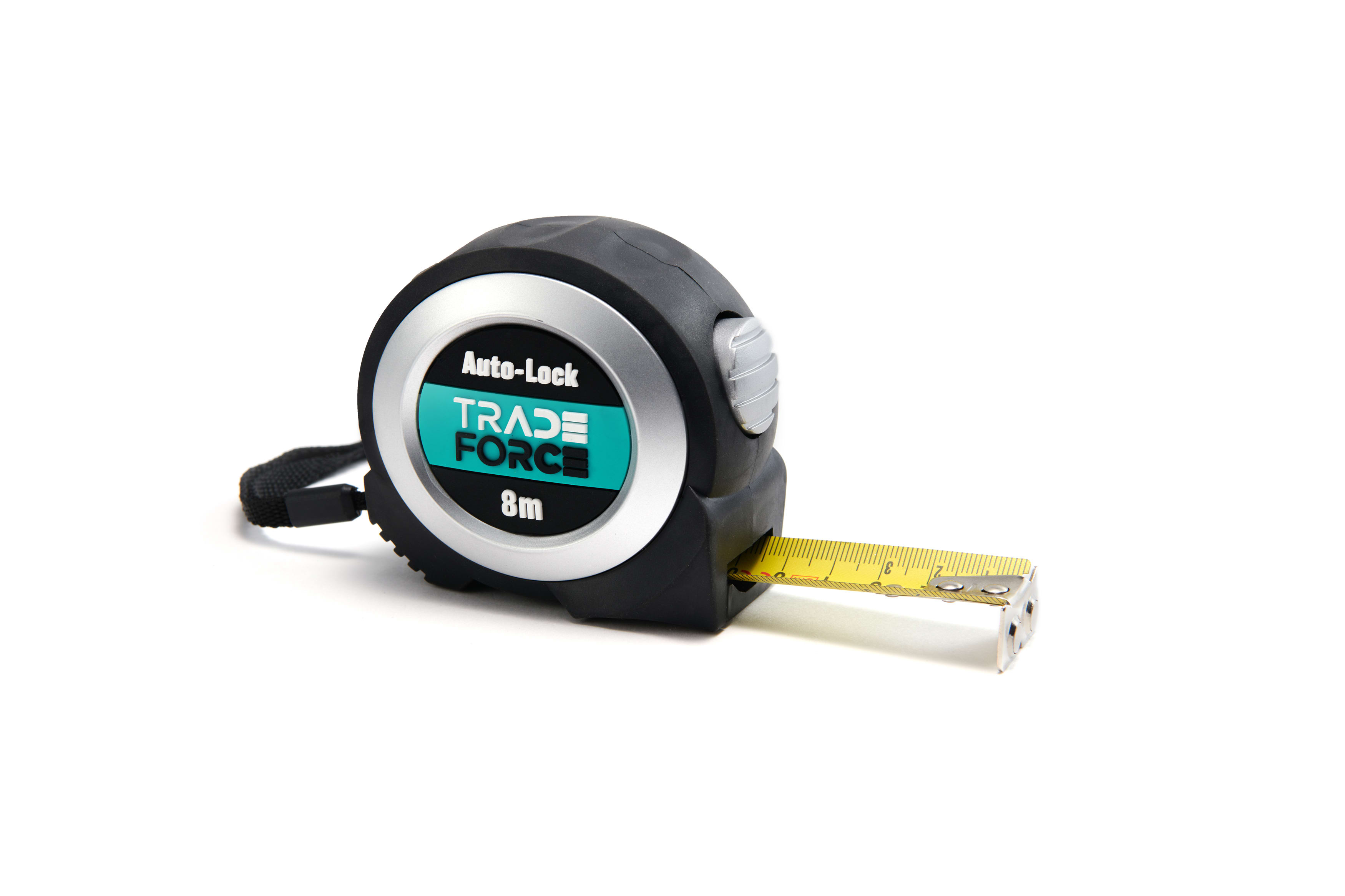 TRADEFORCE - TDM0021740008 FLESSOMETRO NASTRO AUTOBLOC. D-SIDE - 8M