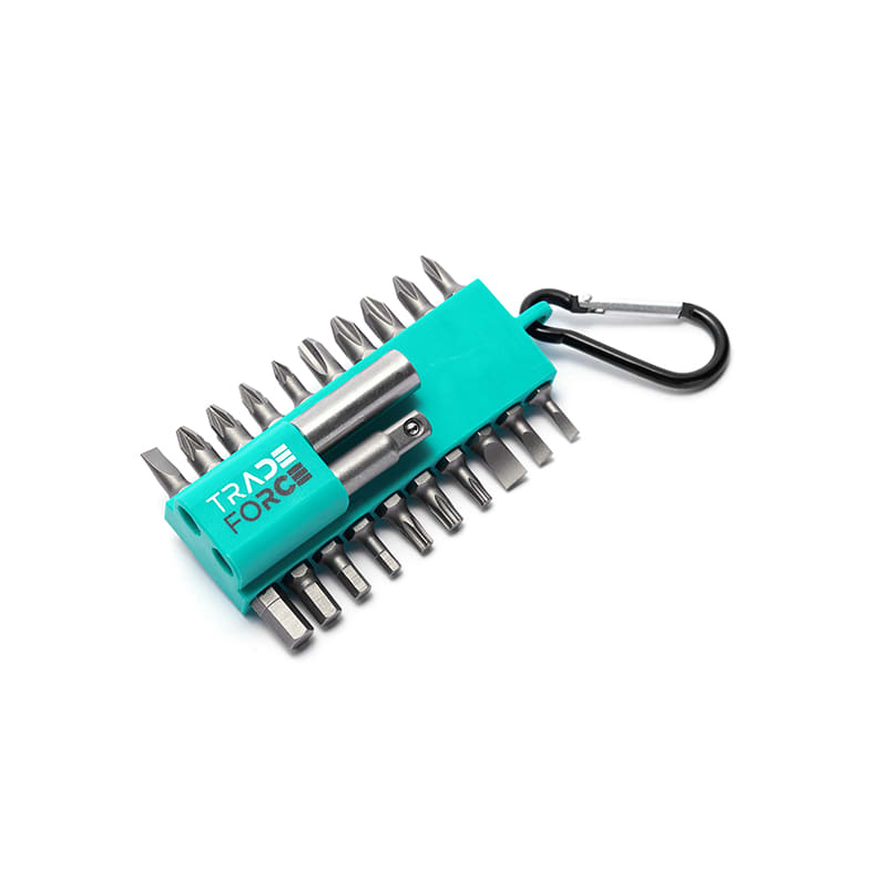 TRADEFORCE TDM0021200018 KIT 22 INSERTI X AVVIT. CON SUPPORTO