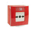 TECHNO FIRE AND SECU TE2804961 PULSANTE MANUALE COMPATTO CON VETRO, SER