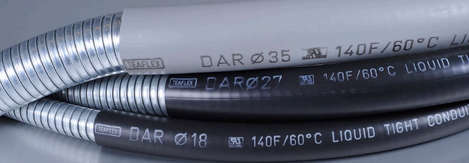 TEAFLEX - TEADAR065G TUBO TIPO DAR 65 GRIGIO