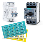 GRAFOPLAST SRL - GRASI2KAF35GY T. TELERUTTORI GIAL LUX ABB SIEM 7X20 25