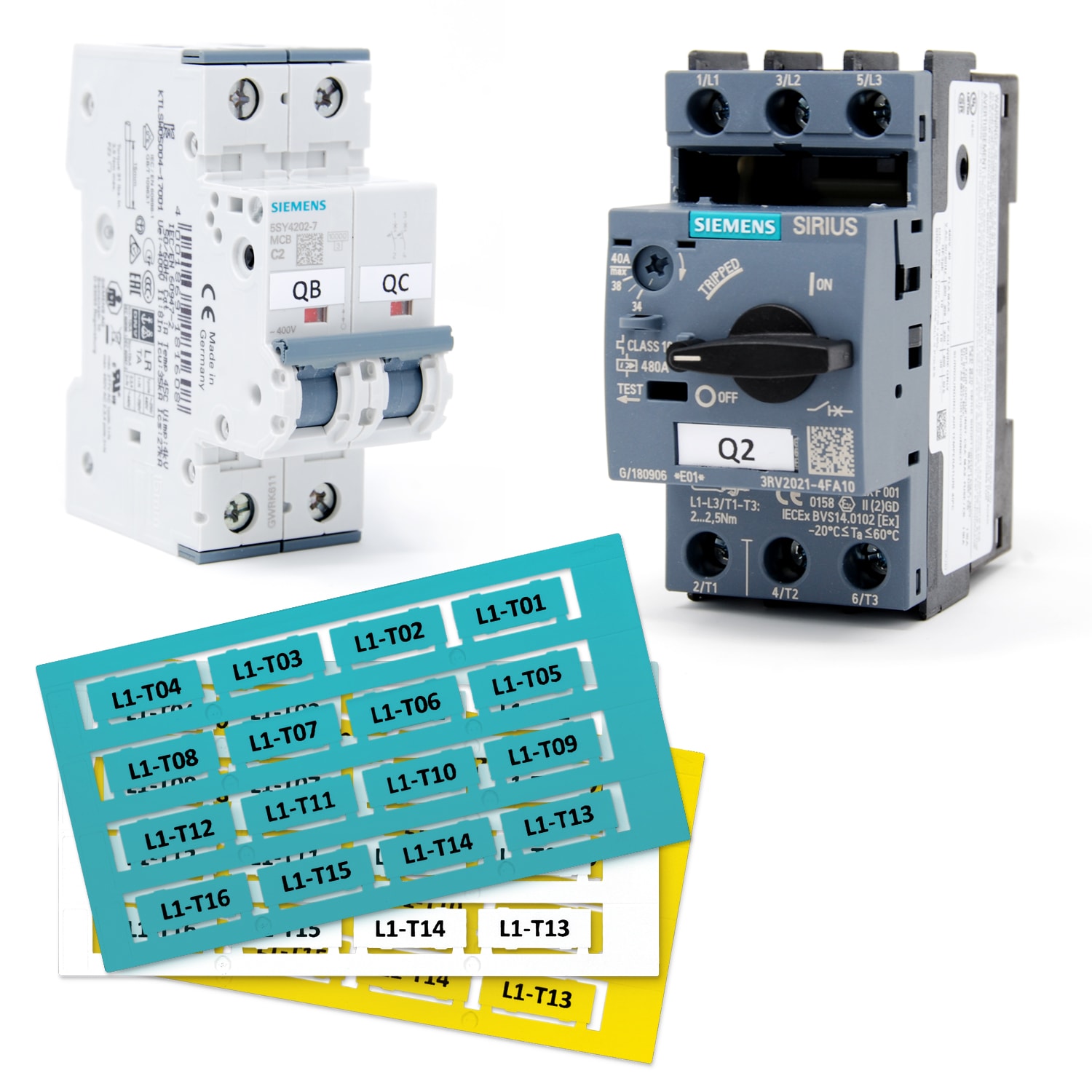 GRAFOPLAST SRL GRASI2KAF35GY T. TELERUTTORI GIAL LUX ABB SIEM 7X20 25