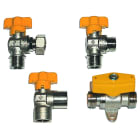 TECNOGAS SRL TGS00000004218 RUBINETTO AD ANGOLO DA 1/2FF PER FLEX