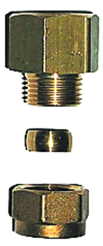 TECNOGAS SRL - TGS00000004926 RACCORDO PER TUBO RAME DIAM.16 X 1/2F