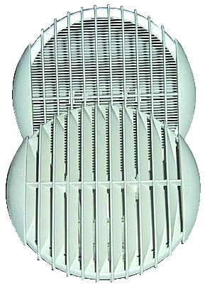 TECNOGAS SRL TGS00000061012 COPPIA GRIGLIE MIS. 238X238 IN TERMOPLAS