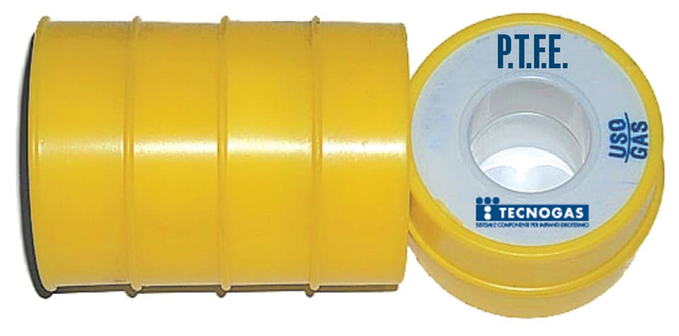 TECNOGAS SRL TGS0000050310A NASTRO P.T.F.E. 1/2 SP. 0,1MM 12 MT ALT